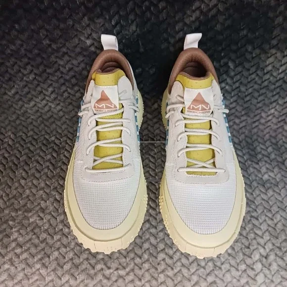 Skechers Mark Nason Revo Lucian Trainers Men's Shoes Off White‎ Size 8.5